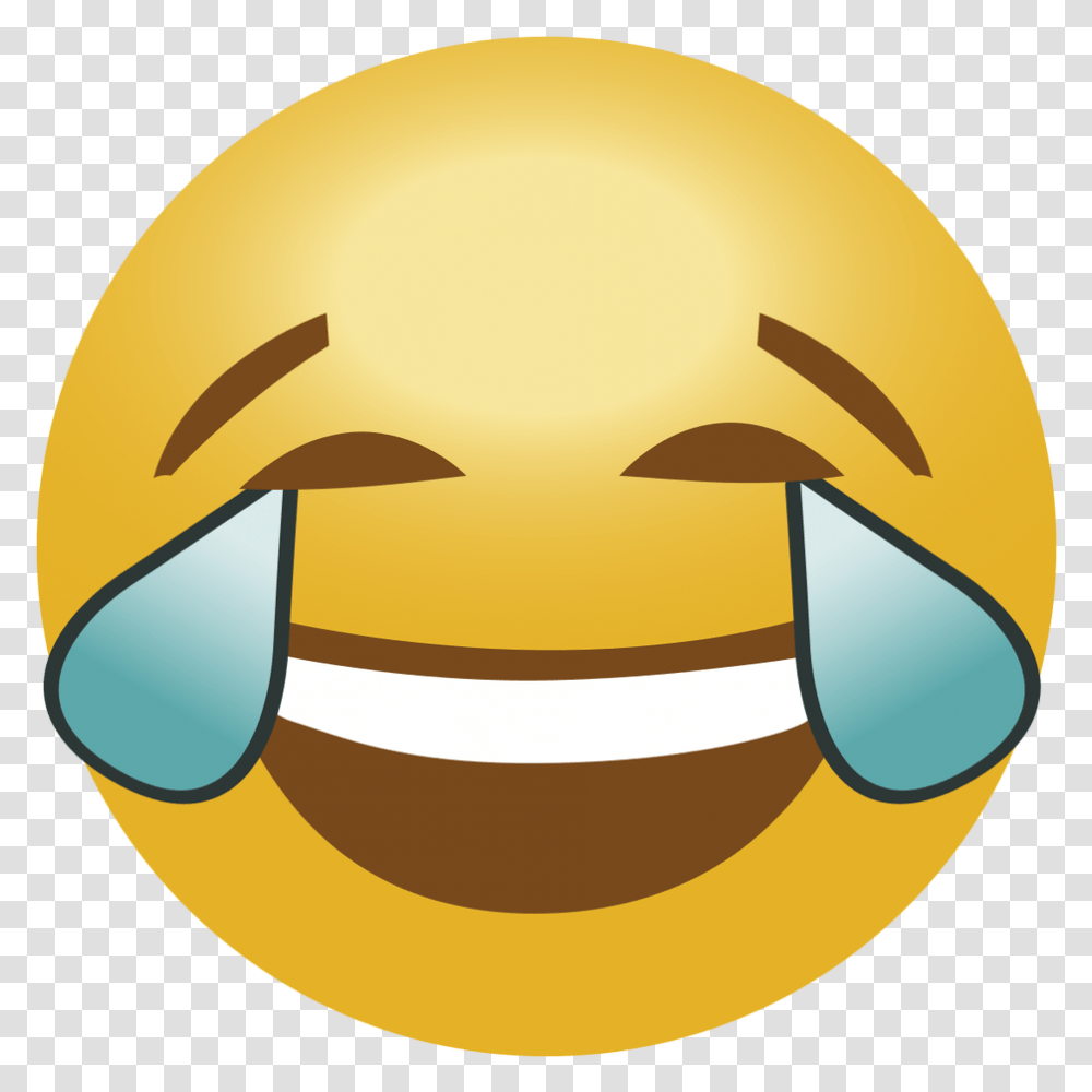 Top Crying Laugh Emoji, Lamp, Food, Label Transparent Png