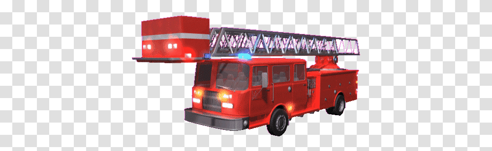 Top Fire Stickers For Android & Ios Gfycat Fire Truck Clipart Gif, Vehicle, Transportation, Fire Department Transparent Png