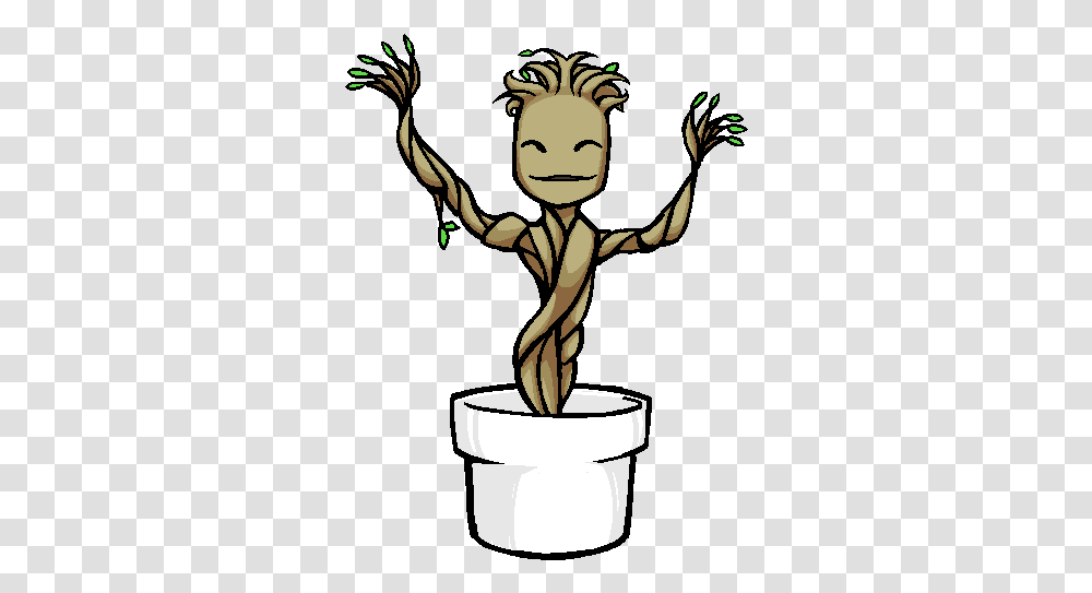 Top Fourth Of July Stickers For Android & Ios Gfycat Groot Dancing Gif, Person, Human, Face, Performer Transparent Png
