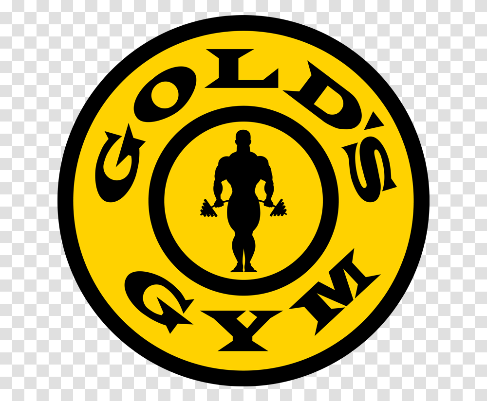 Top Gold Gym Logo Golds Gym, Person, Human, Symbol, Trademark Transparent Png