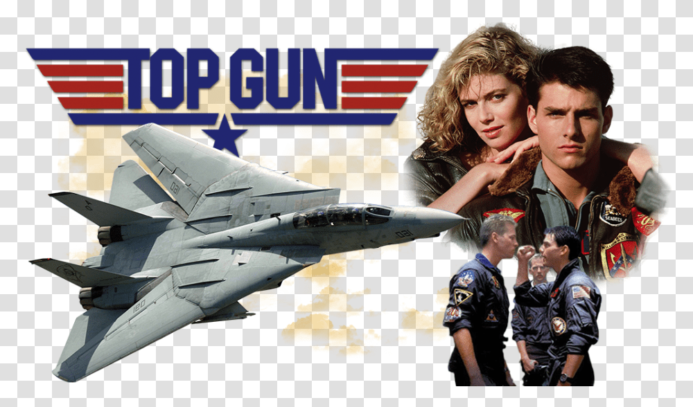 Top Gun Image Top Gun, Person, Human, Airplane, Aircraft Transparent Png