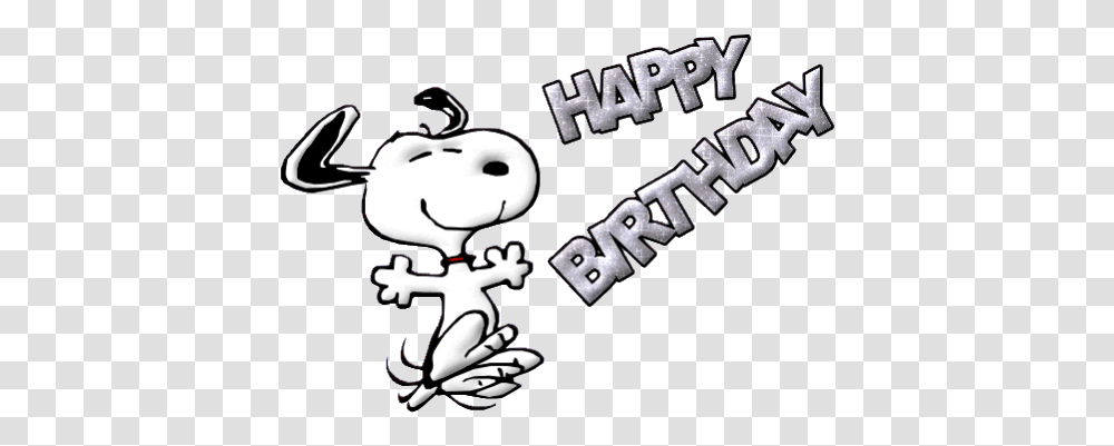 Top Happy Dance Snoopy Stickers For Android & Ios Gfycat Happy Birthday Snoopy Gif, Face, Photography, Text Transparent Png