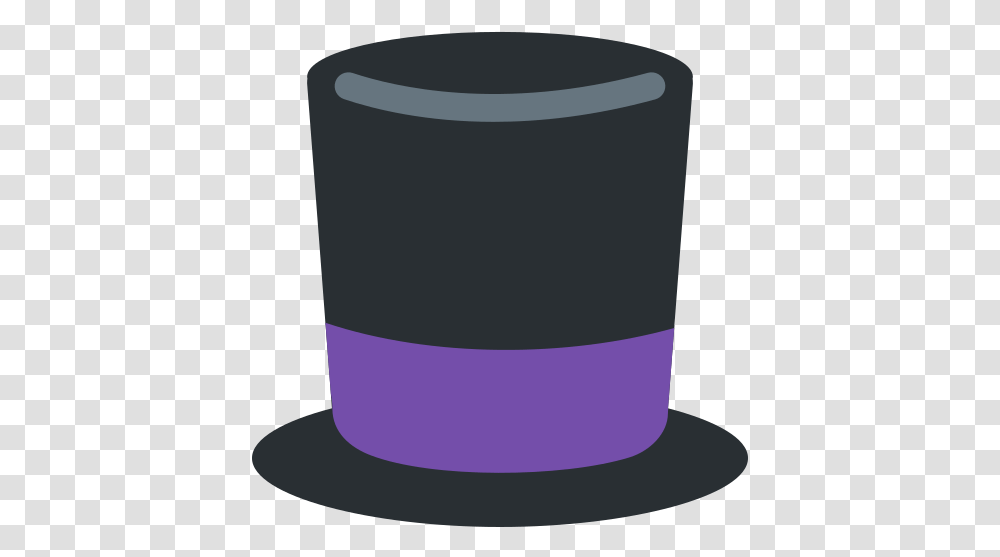 Top Hat Emoji Meaning With Pictures Discord Top Hat Emoji, Cylinder, Diaper Transparent Png