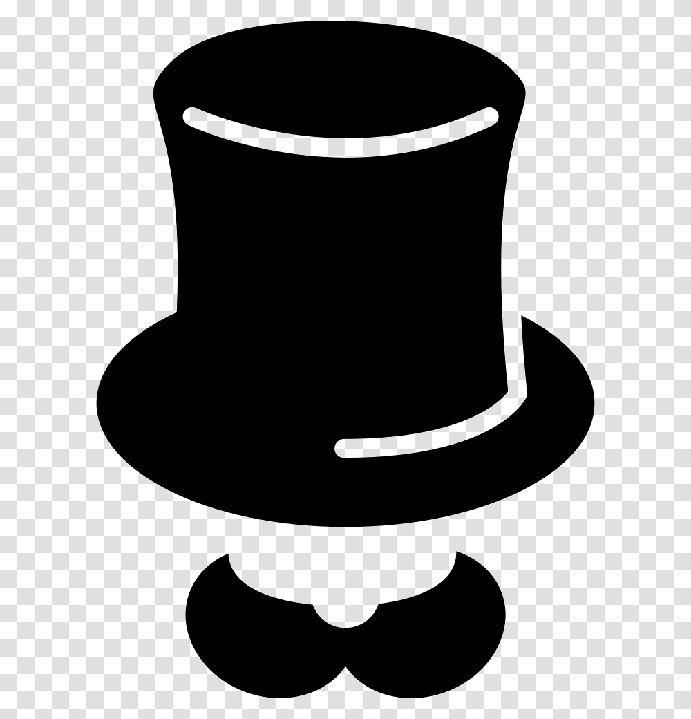 Top Hat Icon Free Download, Apparel, Stencil, Lamp Transparent Png