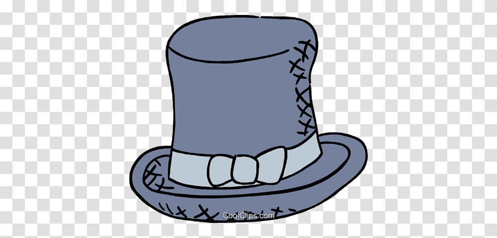 Top Hat Royalty Free Vector Clip Art Illustration, Apparel, Cowboy Hat, Sombrero Transparent Png