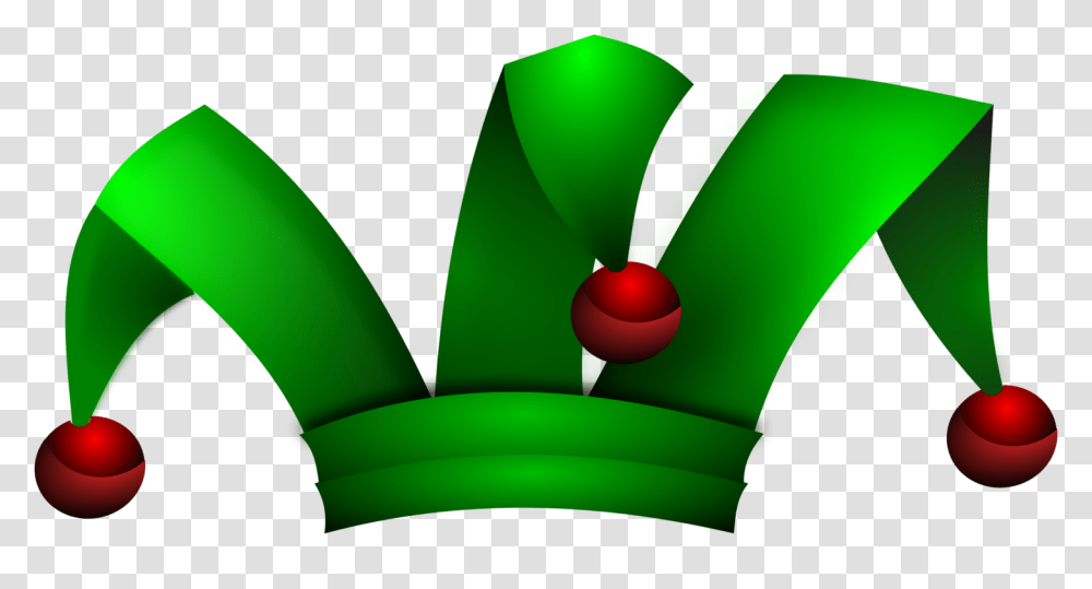 Top Hat Santa Claus Elf Pointy Ears, Green, Plant Transparent Png