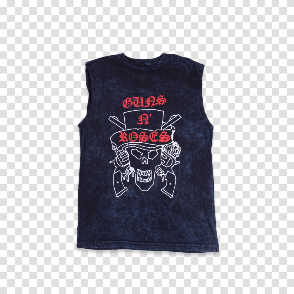 Top Hat Sketch Skull Muscle Tank Sleeveless, Clothing, Apparel, Shirt, Tank Top Transparent Png