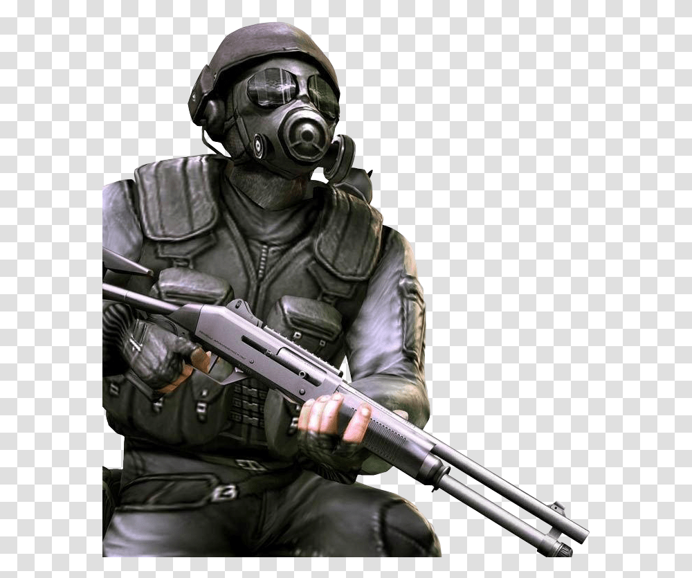 Top Images For Cs Go Ct Character On Picsunday Counter Strike 1.6, Gun, Weapon, Weaponry, Person Transparent Png