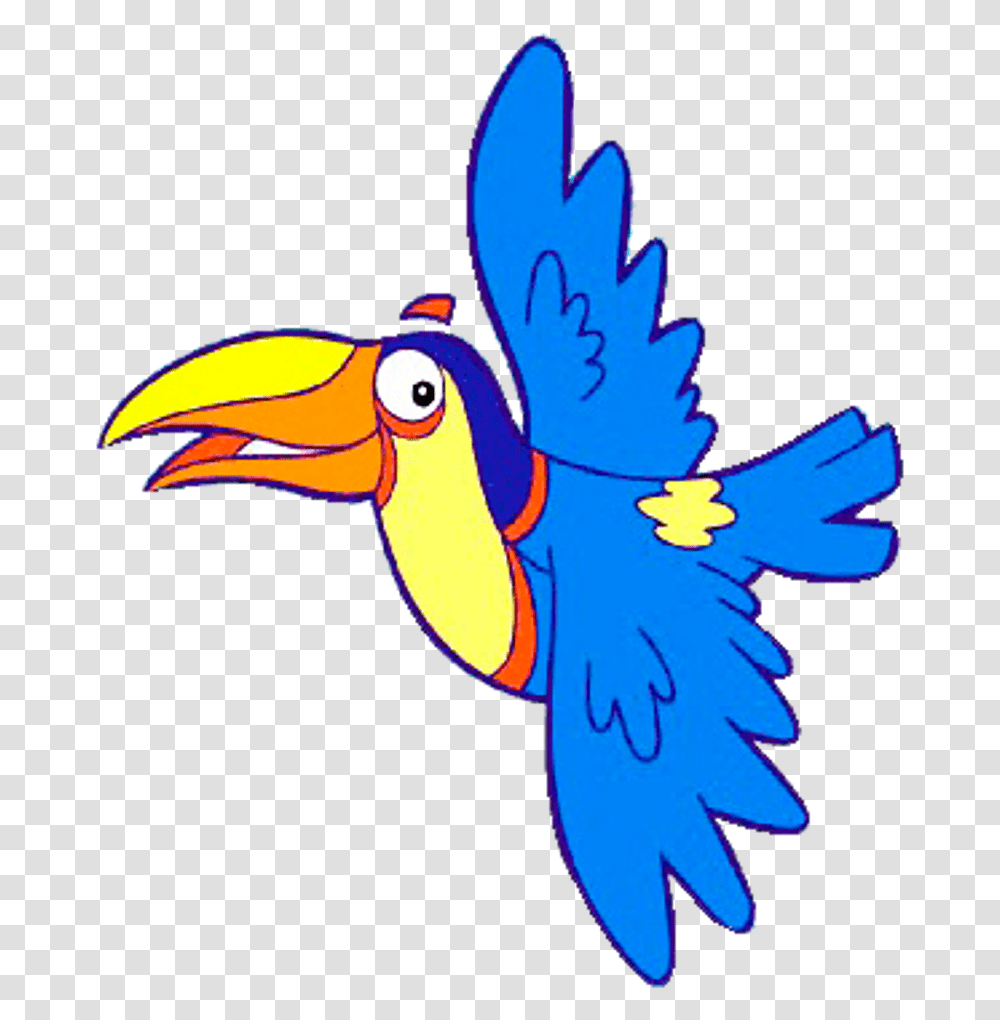 Top Images For South Park Handy Manny On Picsunday Dora The Explorer Bird, Beak, Animal, Macaw, Parrot Transparent Png