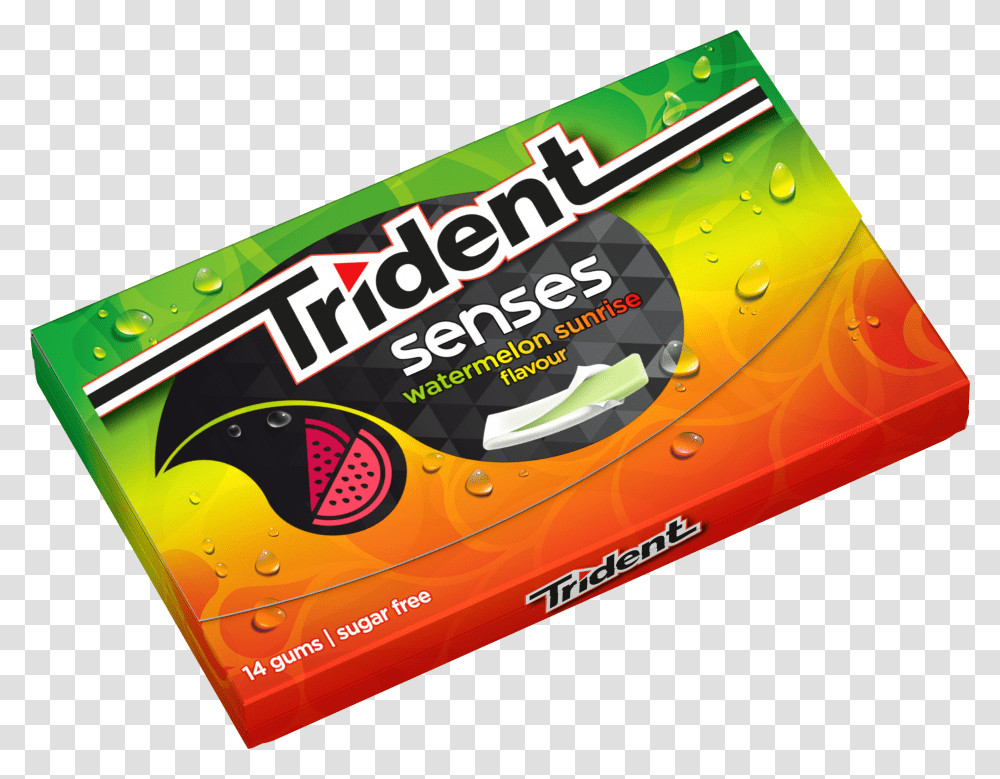 Top Images For Trident Clipper On Picsunday Trident Senses Watermelon Sunrise Transparent Png