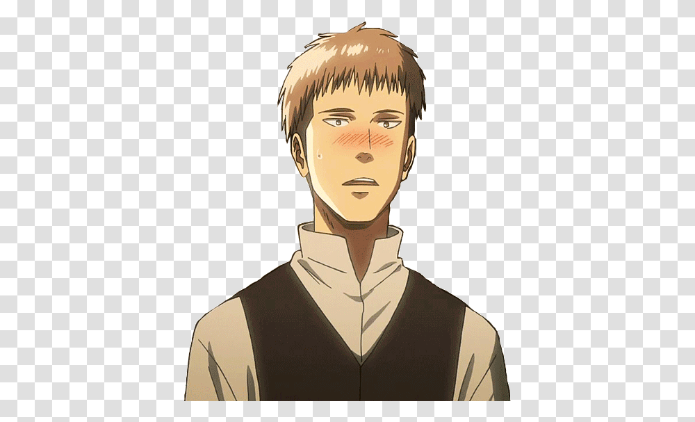 Top Jontron What The Ideal Male Body Looks Like Stickers For Jean Attack On Titan Hair, Person, Art, Face, Drawing Transparent Png
