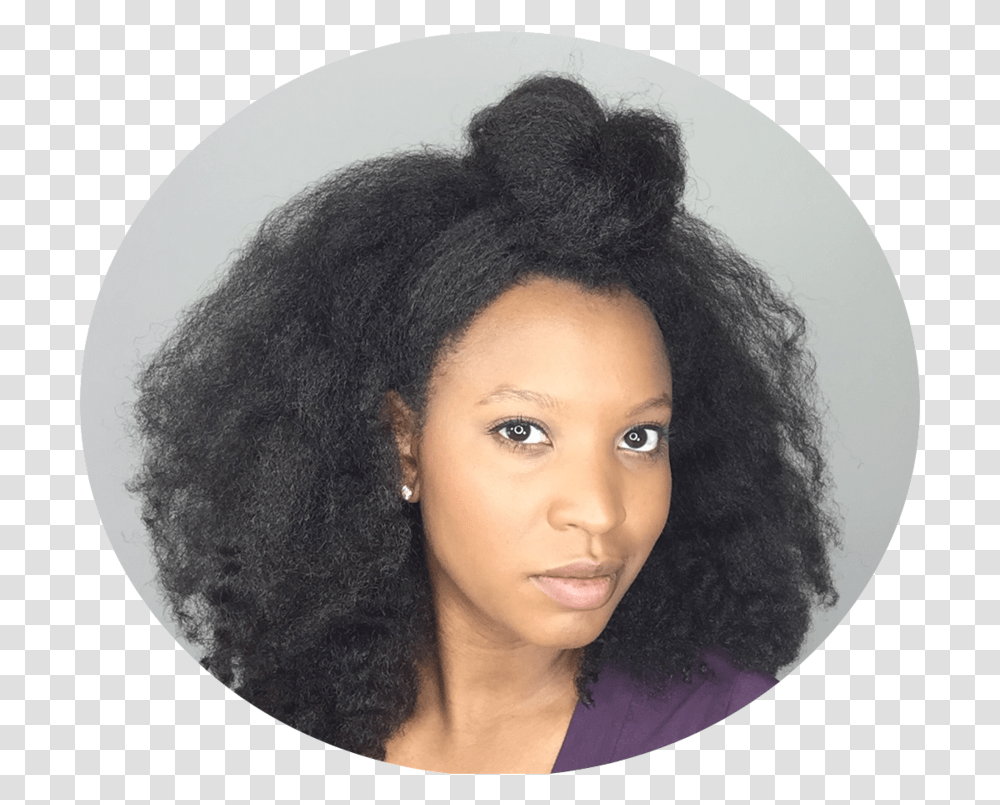 Top Knot Poof It Circle Lace Wig, Hair, Face, Person, Human Transparent Png