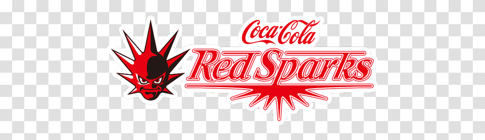 Top League Profiles 2018 2019 Cocacola Red Sparksrugby Coca Cola Red Sparks, Text, Beverage, Logo, Symbol Transparent Png