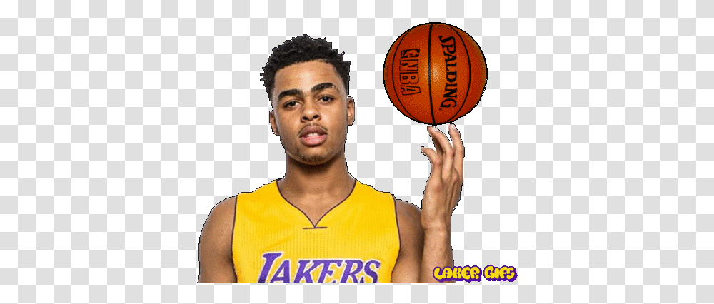 Top Lebron James Basketball Stickers For Android & Ios Gfycat Lakers D Angelo Russell, Person, Human, People, Sport Transparent Png