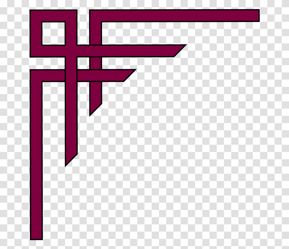 Top Left Black Arrow Svg Clip Arts, Cross, Logo Transparent Png