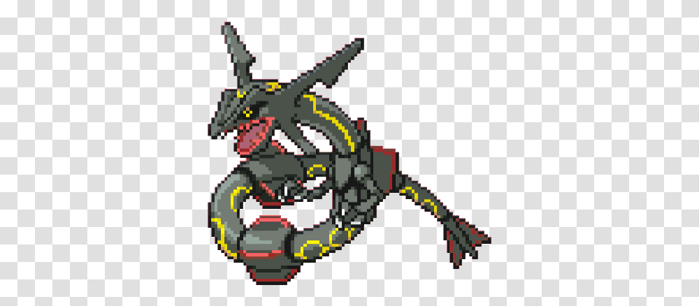 Top Legendary Pokemon Stickers For Pixel Art Pokemon Rayquaza Shiny, Spoke, Machine, Kart, Vehicle Transparent Png