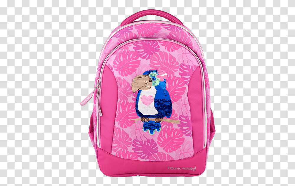 Top Model School Backpack Sequins Topmodel Schulrucksack, Bag Transparent Png