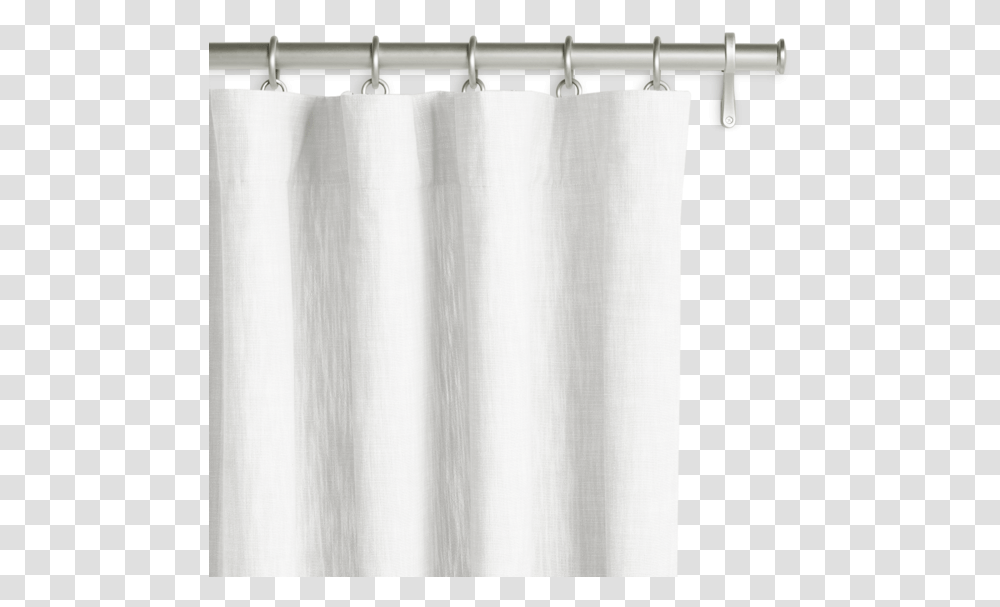 Top Pinch Pleat Drapery, Shower Curtain, Home Decor, Linen Transparent Png