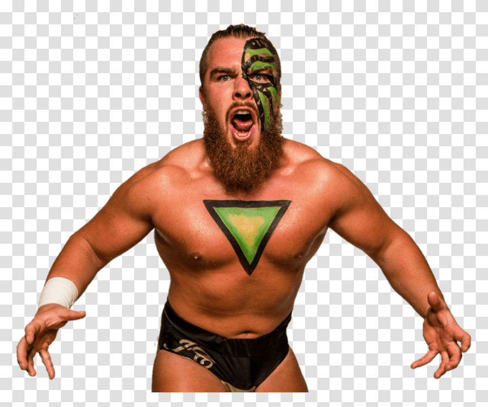 Top Potential Wwe Uk Competitors Hairy Wrestling Fan, Face, Person, Skin, Beard Transparent Png