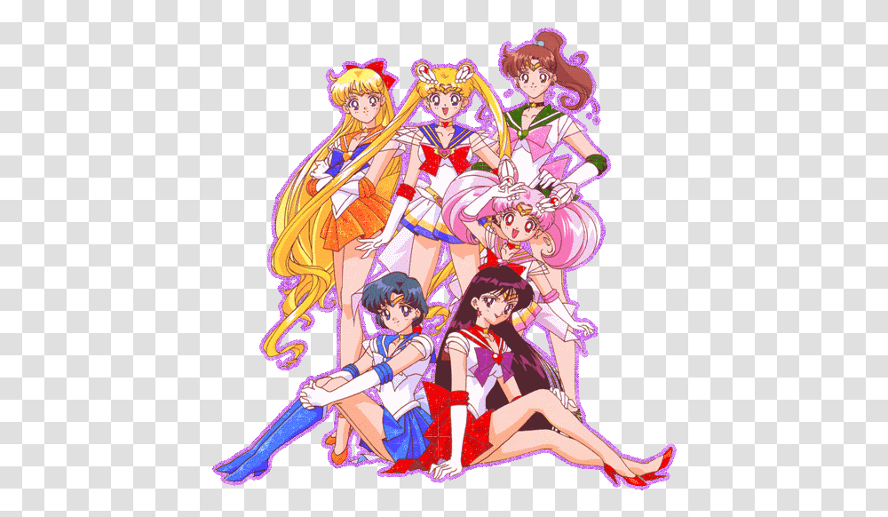 Top Sailor Moon Stickers For Android & Ios Gfycat Ss, Manga, Comics, Book, Person Transparent Png