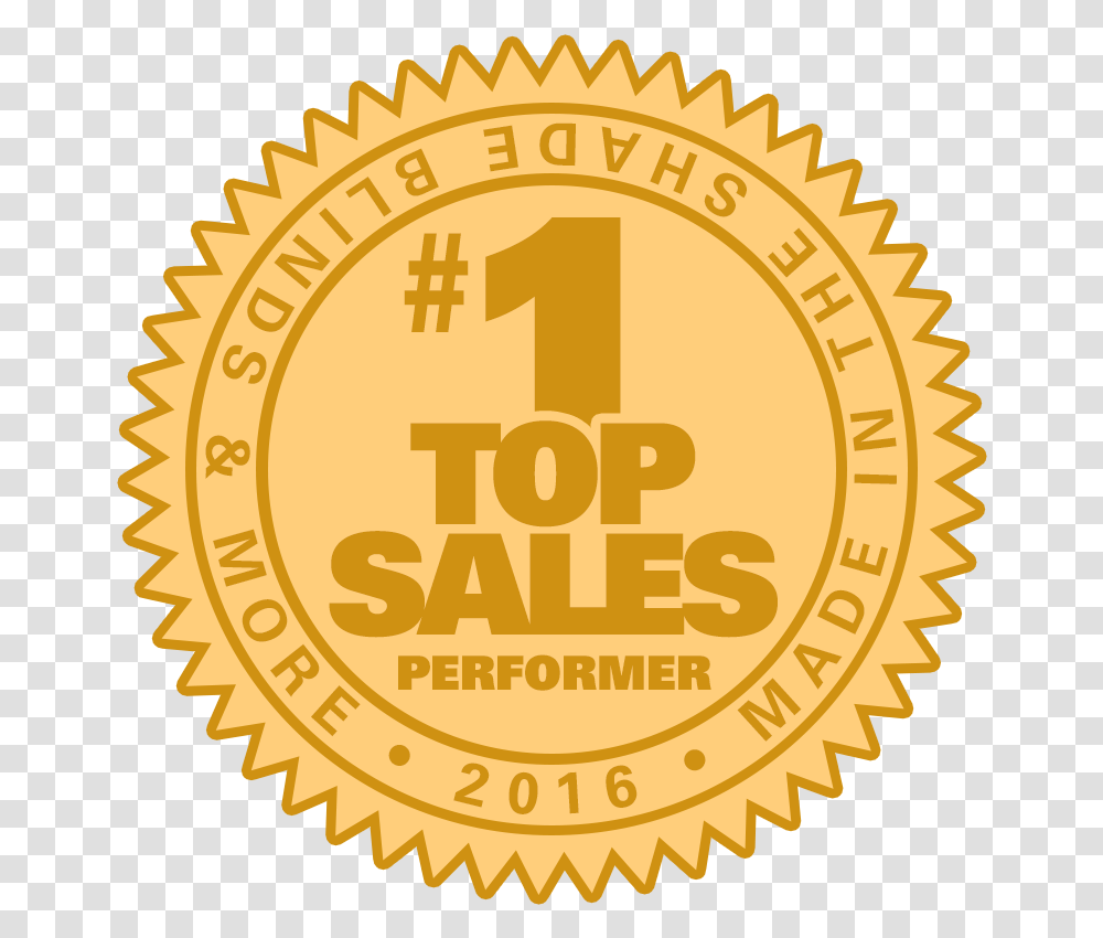 Top Sales Performer 2 Year Warranty, Gold, Logo Transparent Png