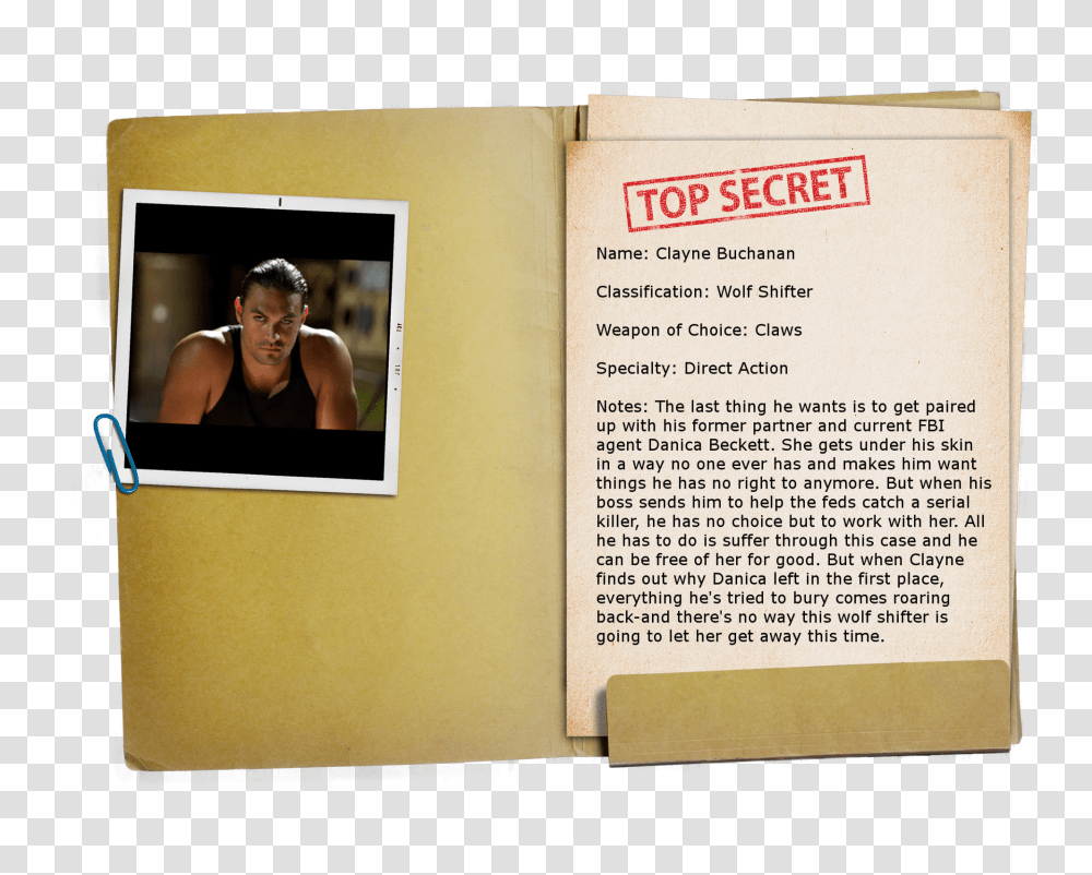 Top Secret Folder Clayne, Book, Person, Face Transparent Png