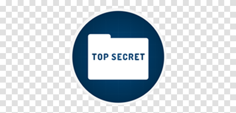 Top Secret Roblox Horizontal, Label, Text, Word, Symbol Transparent Png