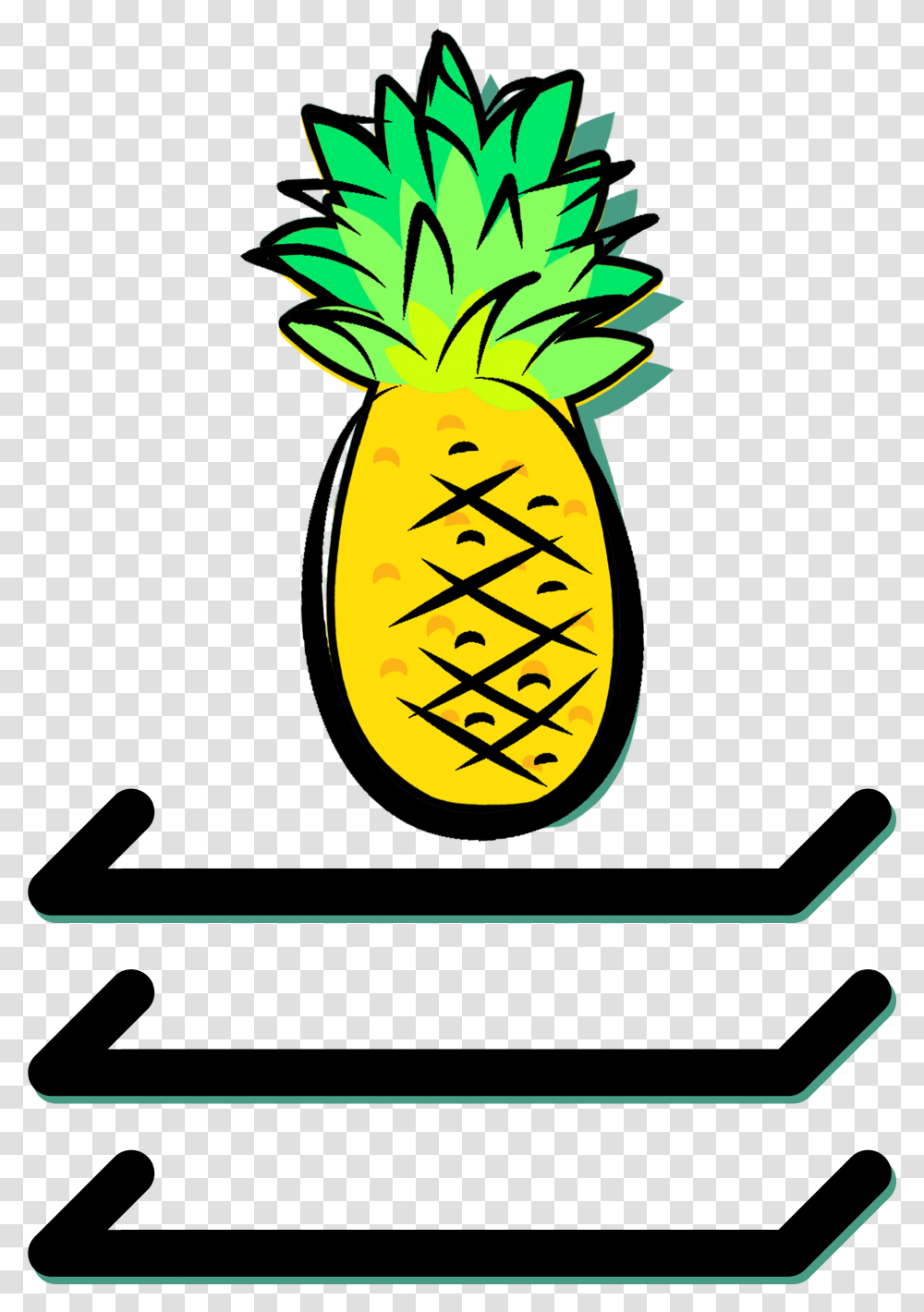 Top Shelf Pineapple, Plant, Fruit, Food, Dynamite Transparent Png