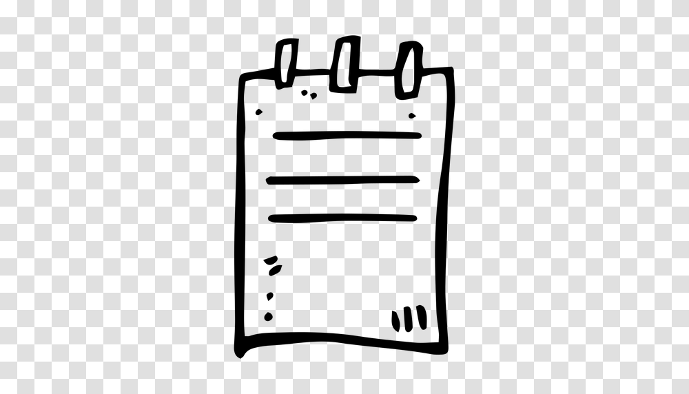 Top Spiral Notebook Doodle Icon, Gray, World Of Warcraft Transparent Png