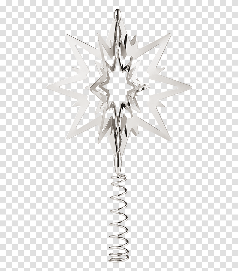 Top Star Christmas Tree Hanging Ornament Christmas Tree Top Free, Cross, Emblem, Trophy Transparent Png