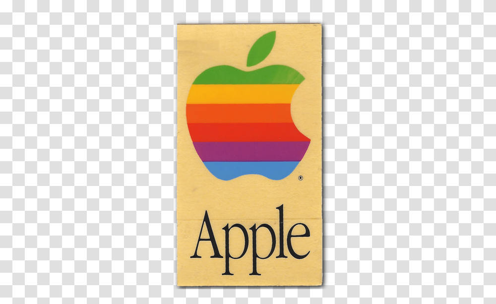 Top Ten Apple Old Logo Sticker Poster, Advertisement, Text, Art, Rug Transparent Png