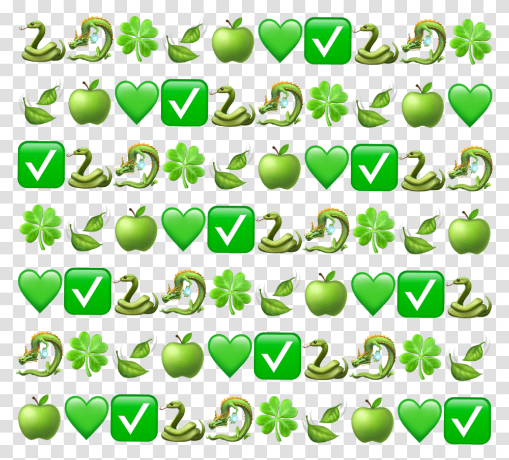 Top Ten Heart Emoji Background Green Heart Emoji Background Transparent Png