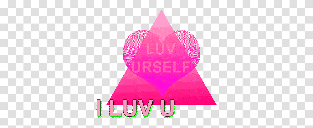 Top Tumblr I Love You Stickers For Android & Ios Gfycat Graphic Design, Triangle, Graphics, Art, Plectrum Transparent Png