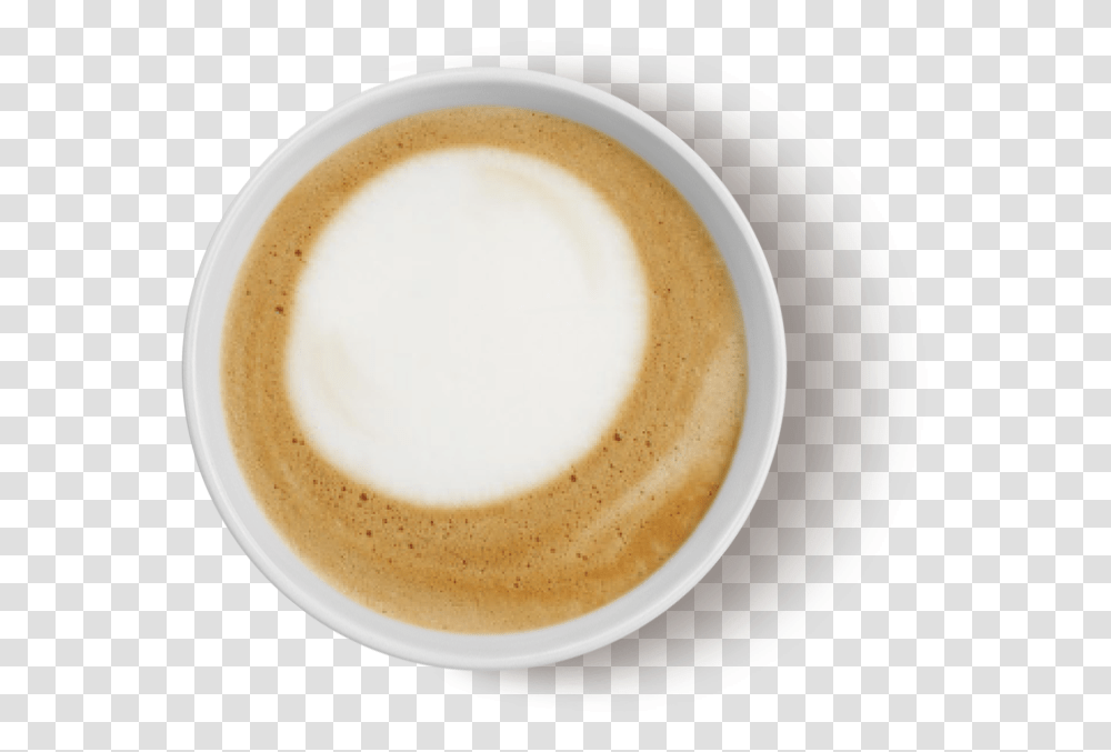 Top View Cappuccino Cappuccino Coffee Top, Coffee Cup, Latte, Beverage, Drink Transparent Png