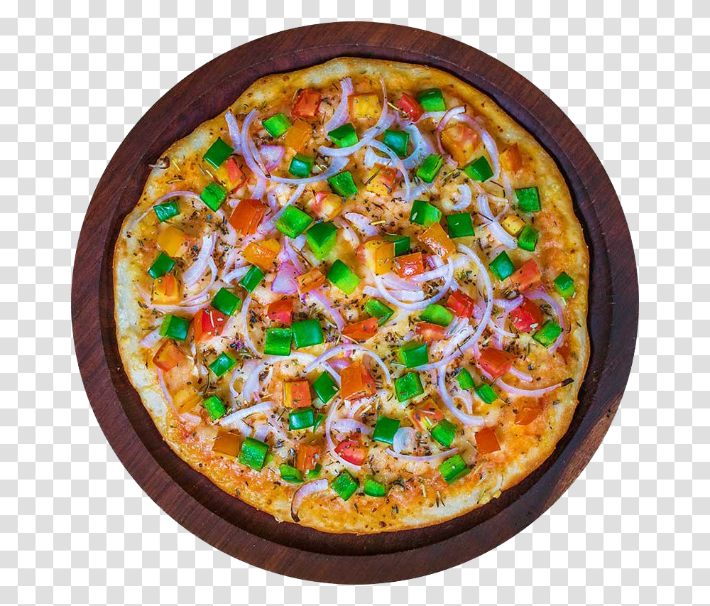 Top View Food, Dish, Meal, Platter, Pizza Transparent Png