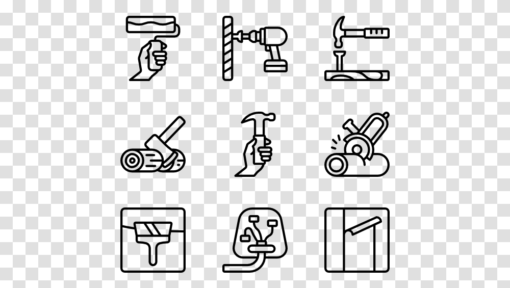 Top View Furniture Icons, Gray, World Of Warcraft Transparent Png