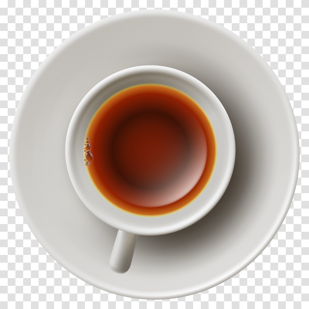 Top View Tea Cup Transparent Png