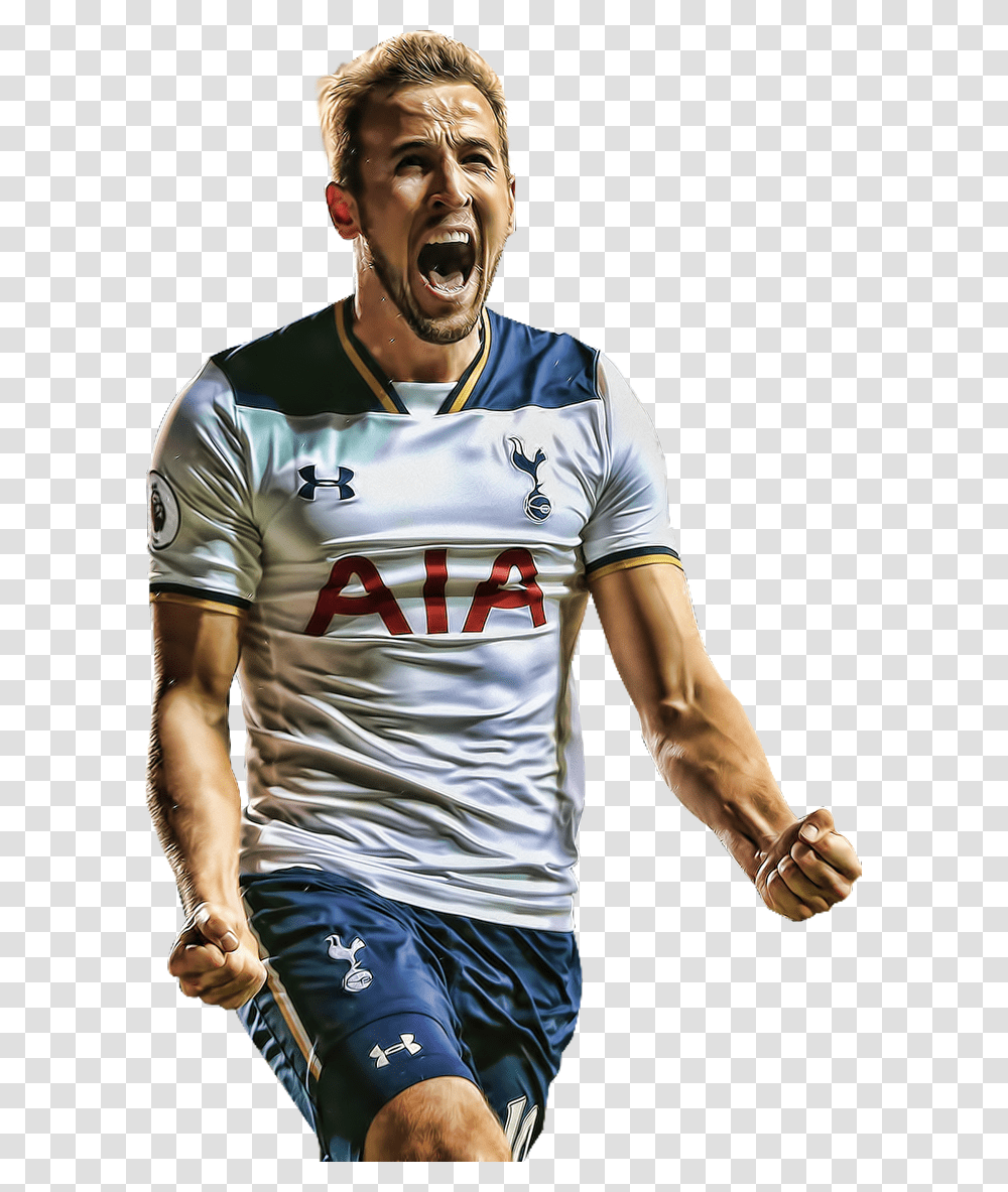 Topaz By Beastieblake On Harry Kane, Person, Shirt, Sphere Transparent Png