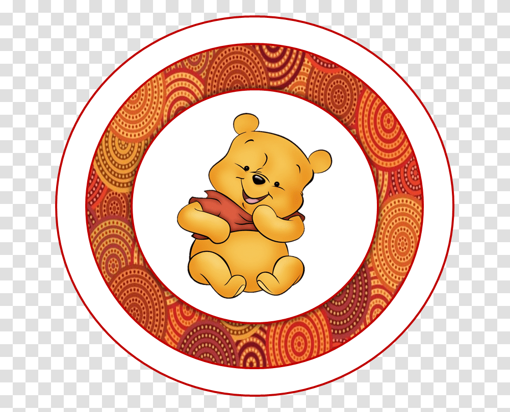 Toppers O Etiquetas Winnie Pooh Bebe, Toy, Rattle, Teddy Bear Transparent Png