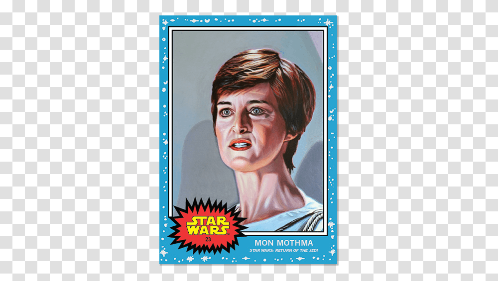 Topps Living Set Star Wars, Poster, Advertisement, Person, Human Transparent Png