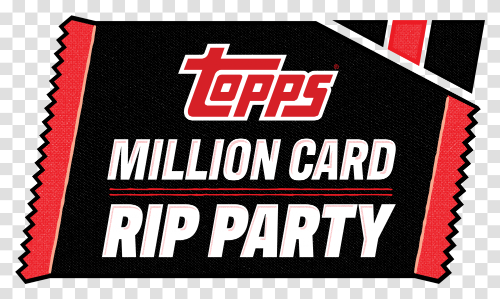 Topps Million Card Break, Word, Text, Alphabet, Logo Transparent Png