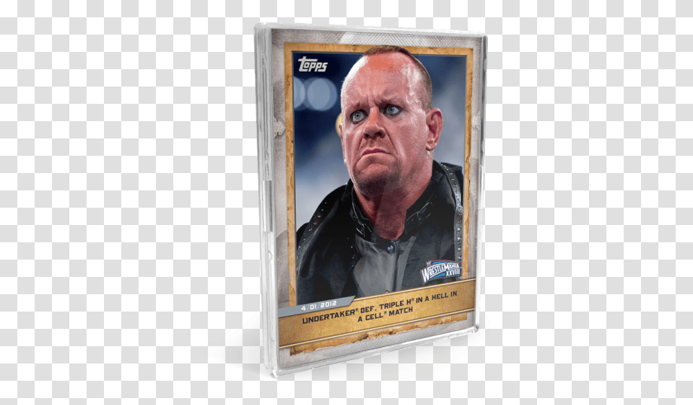 Topps New Countdown To Wrestlemania Featuring The Gentleman, Person, Human, Face, Head Transparent Png
