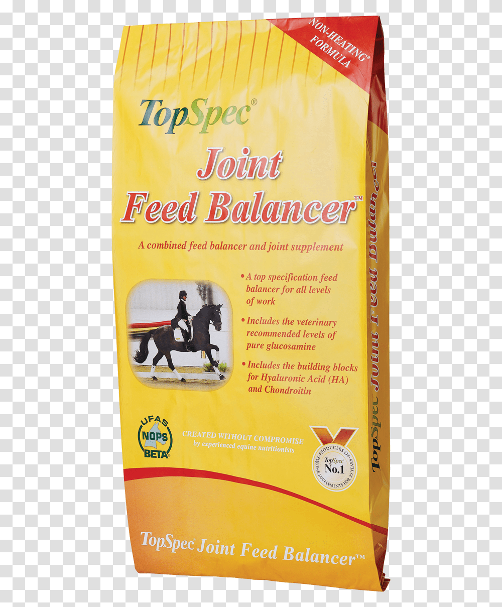 Topspec Joint Feed Balancer, Horse, Mammal, Animal, Advertisement Transparent Png