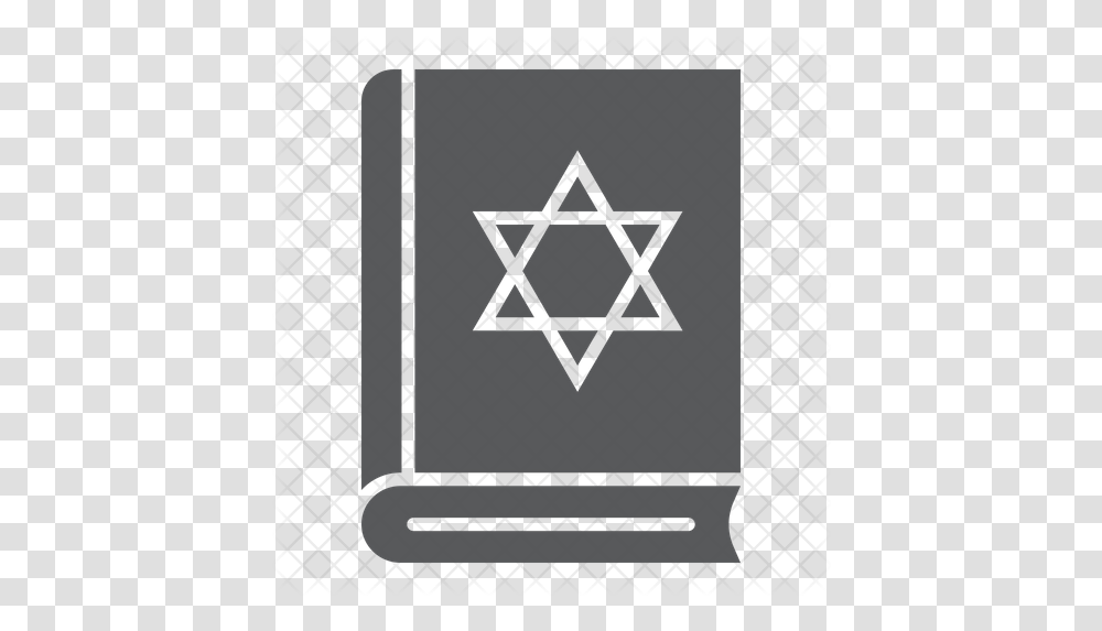 Torah Icon Wooden Star Of David, Symbol, Text, Star Symbol, Number Transparent Png