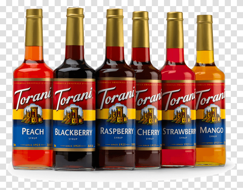 Torani Syrup Flavors, Alcohol, Beverage, Drink, Liquor Transparent Png