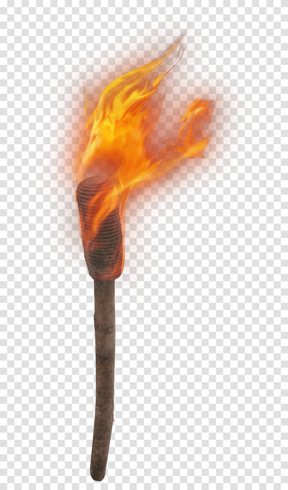 Torch Clipart Medieval Fire Torch Hd Fire Torch, Ornament, Animal, Invertebrate, Flame Transparent Png