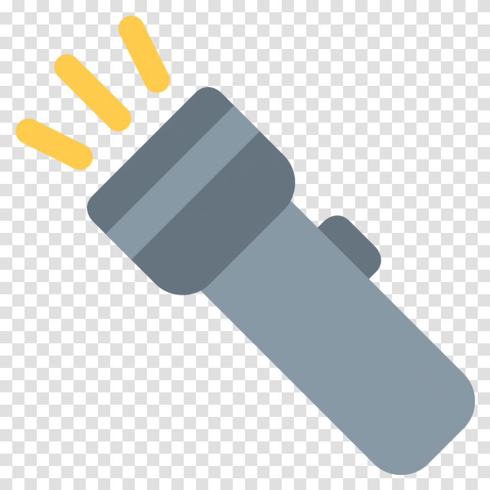 Torch Emoji, Adapter, Light, Flashlight, Lamp Transparent Png