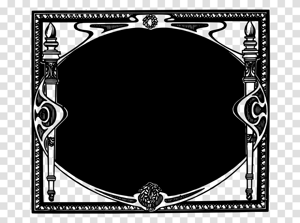 Torch Frame Circle, Gray, World Of Warcraft Transparent Png