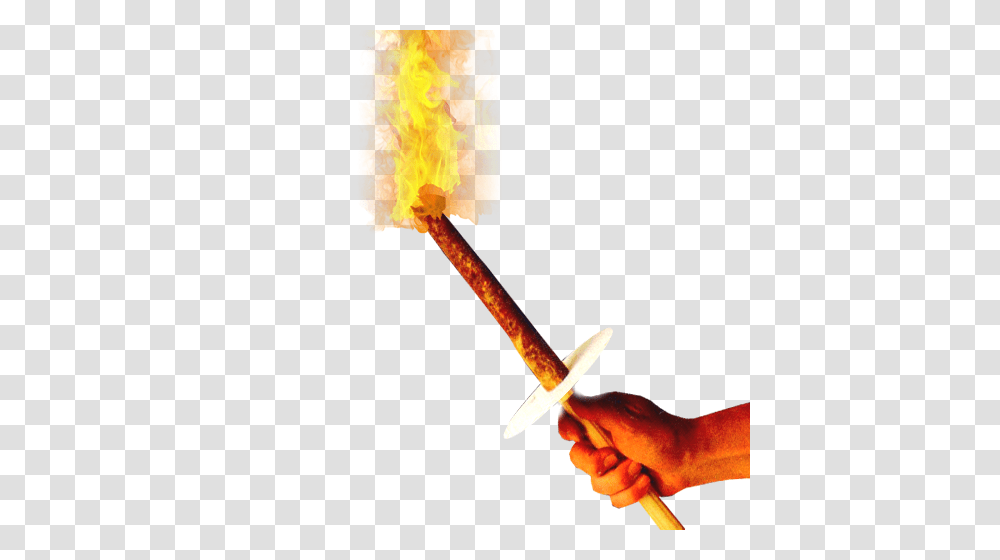 Torch, Light, Fire, Person, Human Transparent Png