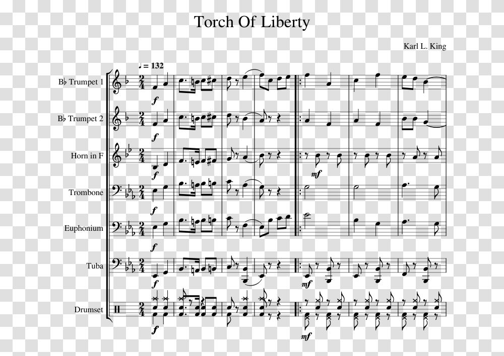 Torch Of Liberty Trombone 1 Part, Gray, World Of Warcraft Transparent Png